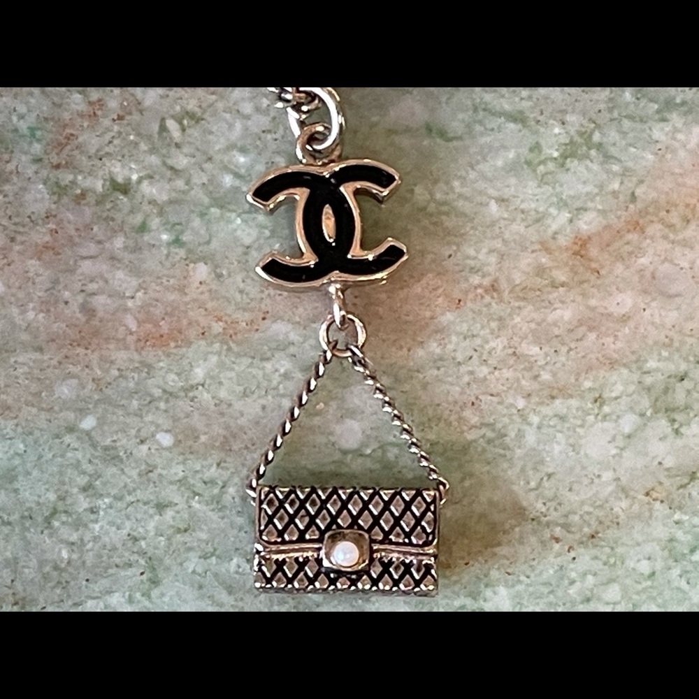 Silver Chanel Necklace